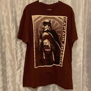 Star Wars Captain Phasma T-Shirt Adult Size Large 🔥